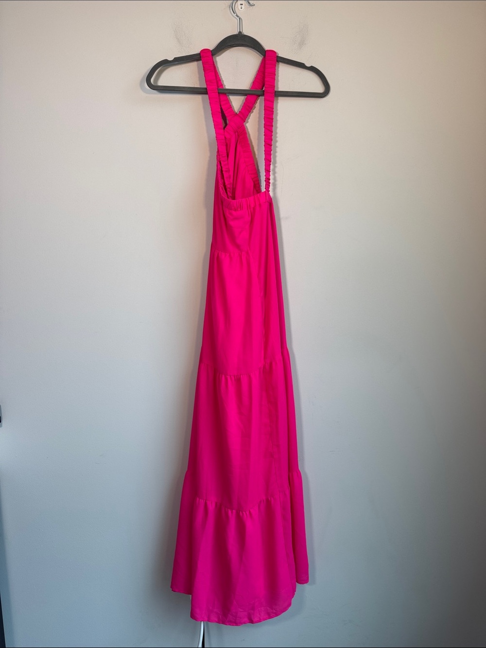 NWT Show Me Your Mumu Hallie Halter Dress in Hot Pink - M - Picture 5 of 8